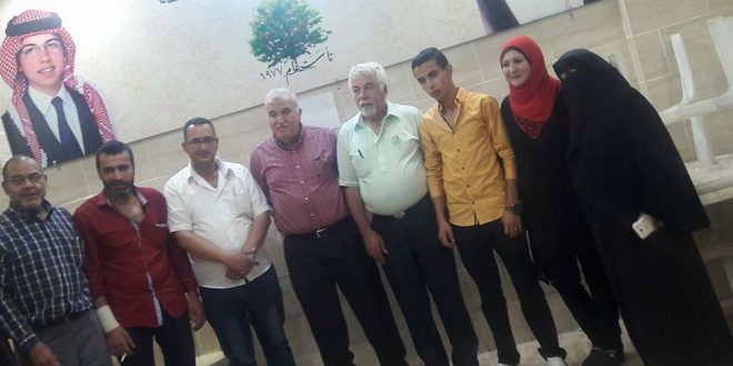 جمعية رابطة أهالي كفرعانة تستضيف مباردرة خير في مقر الوحدات .