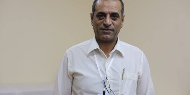 غسان حسين نائب رئيس اتحاد الناشرين الاردنيين